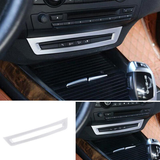 Frame Trim Driving Assistance Button for BMW X5 X6 E70 E71 2008-2013 ABS Silver