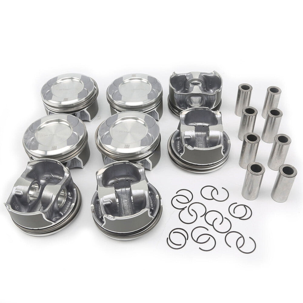 8pcs ¦µ92.9mm ¦µ24mm Engine Pistons Rings Set A2780302317 A2780300100 for Mercedes