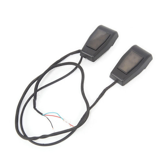 for Jeep for Wrangler JK 2007-17 16 LED Light Tailgate Rear Window Glass Hinge Trim
