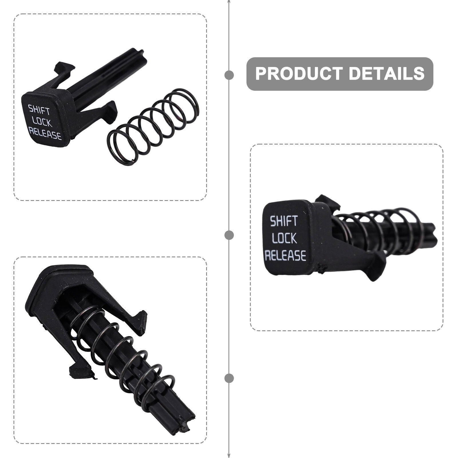 Grade Transmission Shift Release Cover Button for Kia For Sorento 2016-18