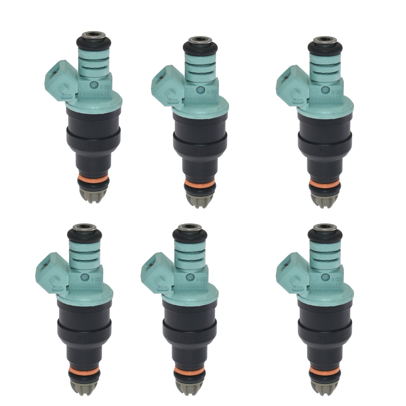 NEW 6x Fuel Injectors 0280150415 FJ292 for BMW 323i 325i 525i M3 Flow Matched