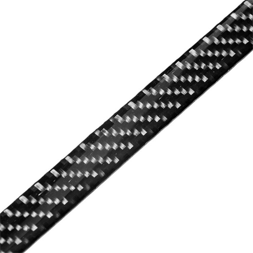 2Pcs Carbon Fiber Front Door Decorative Strip Cover Trim for Suzuki Grand Vitara