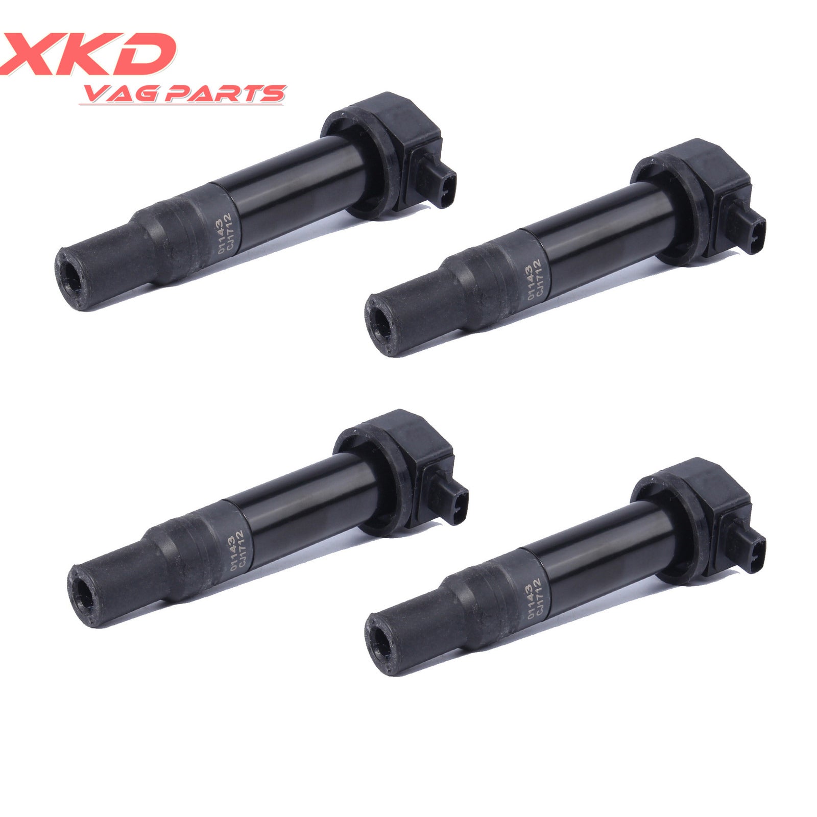 4-Piece Ignition Coil for Kia Rio, Rio5, for Hyundai Accord 1.6 L4 (2006-2011) 27300-26640