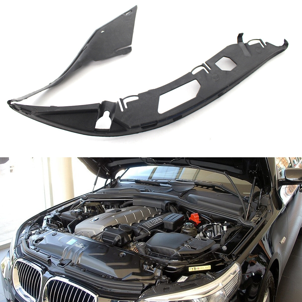 Suitable for the left side of the headlight spacer for BMW E60 525xi 528i 530i 525i 530xi.