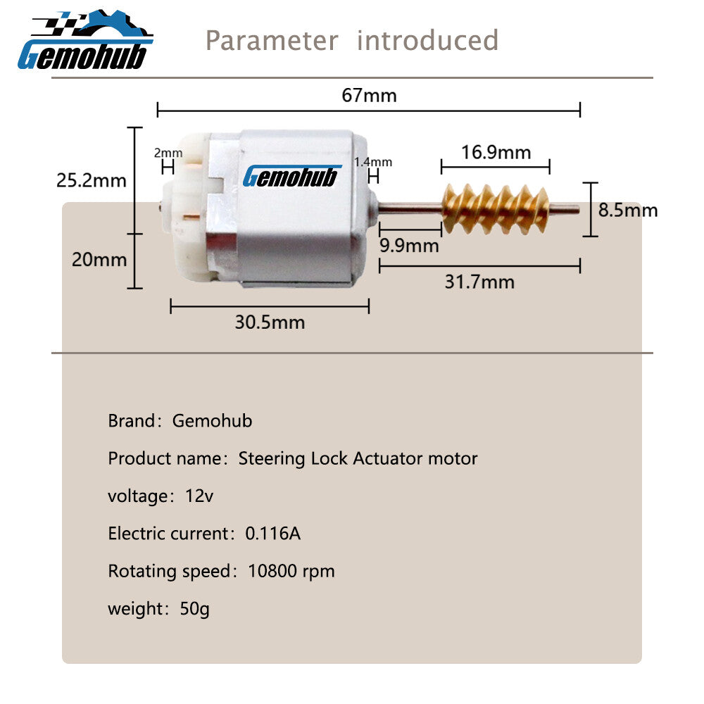 Steering Column Lock motor 4H0905852A for Audi A4 B8 A4 allroad B8.5 A4 Quattro