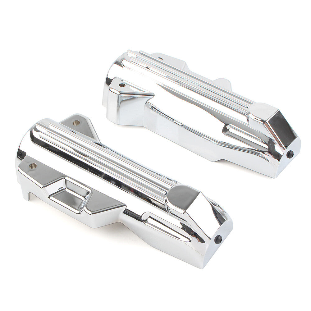 Untere Gabelabdeckungen f¨¹r for Harley FLHR Electra Glide Road King 14-21 Paar Chrom