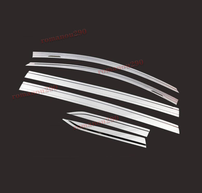 for Lincoln Corsair 2020-2024 silver Window Visors Sun Rain Guard Vent Deflector