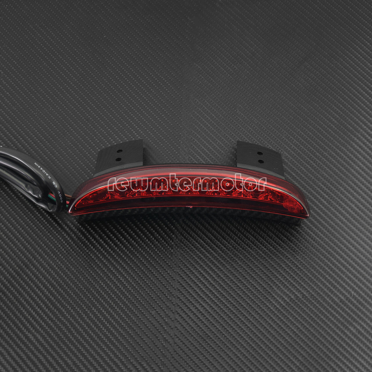 Rear Fender Brake Running Tail Light w/Red Lens Fit For Sportster 883 1200 07-13