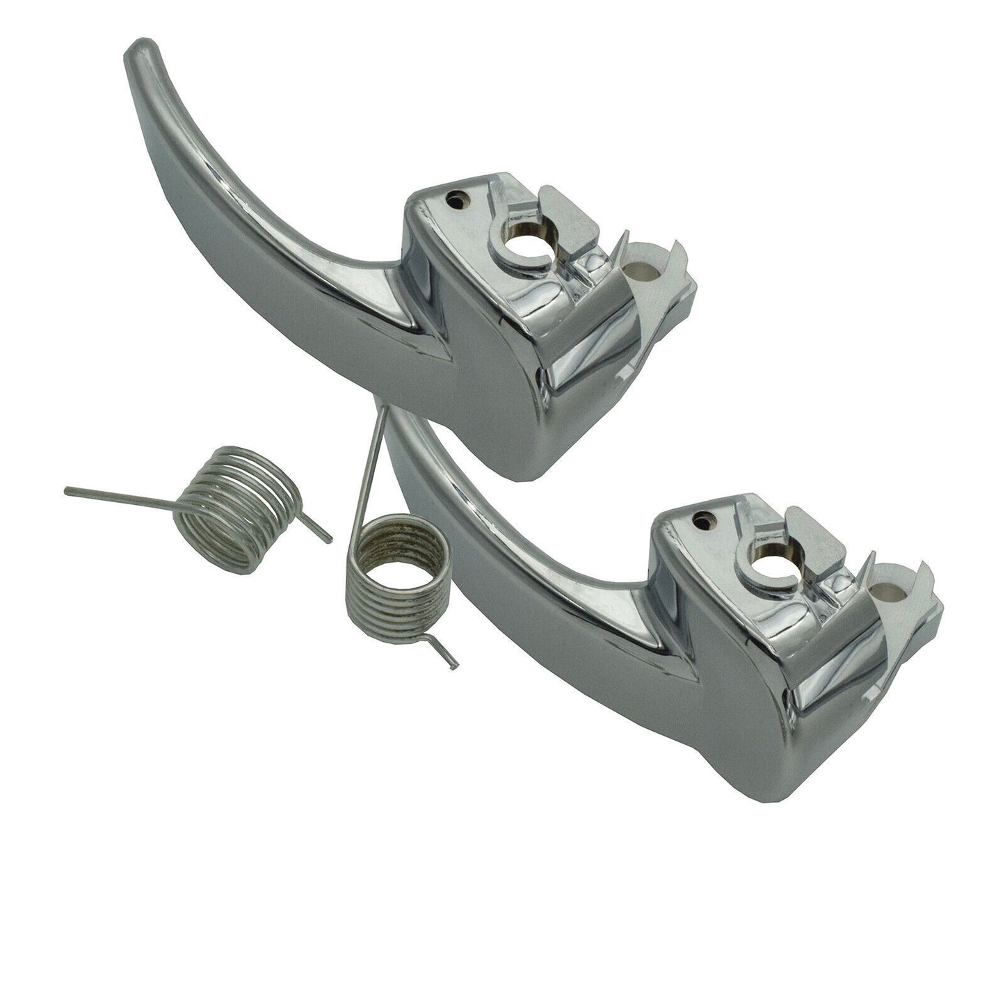 for Nissan Qashqai 2007-14 Pair Interior Door Handle Pull Button Chrome LH  RH
