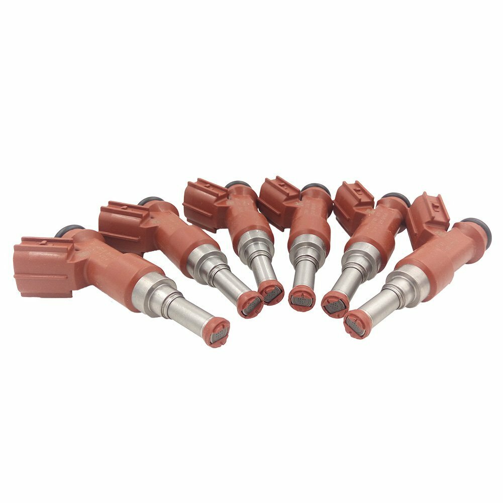 6PCS Fuel Injectors 23250-0P040 For 2007-2010 for Toyota for Camry RAV4 for Avalon for Lexus