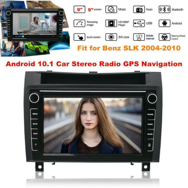 9 Android 10.1 Car 04-10 Stereo Radio GPS MP5 Player Fit for Mercedes-Benz SLK