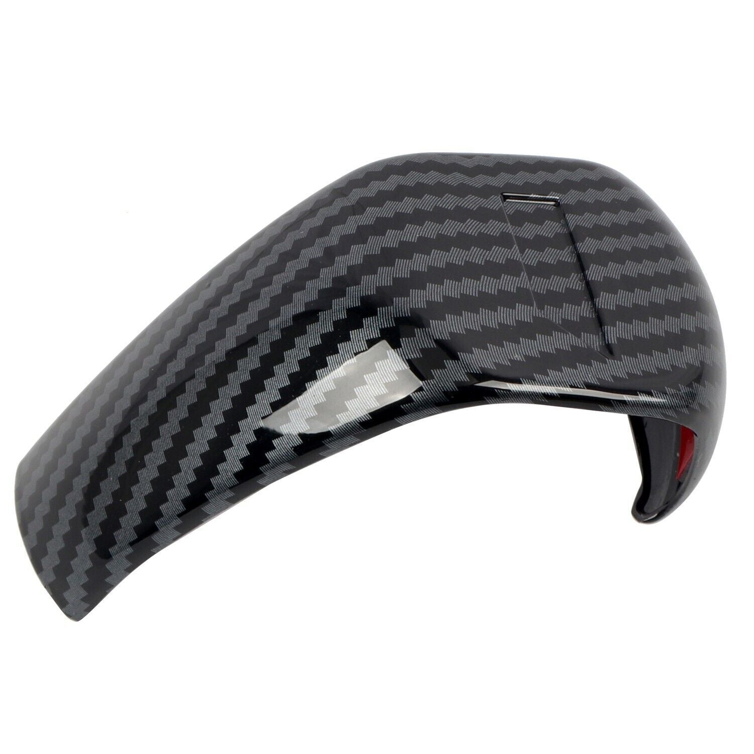 for Cadillac CTS 2008-2013 Carbon Fiber Look Car Shift Button Cover Trim