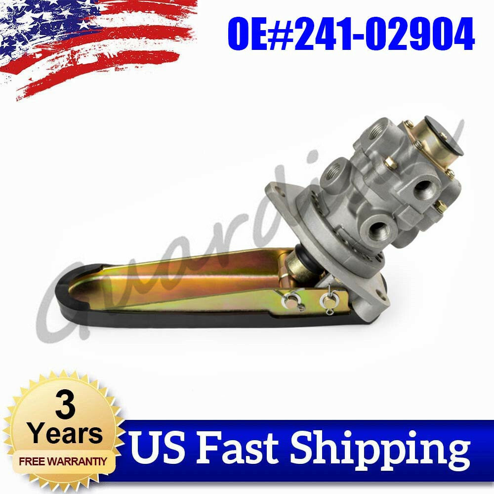 Foot brake valve pedal Assy 241-02904 replacement part for Nissan UD CK520 CK45 trucks.