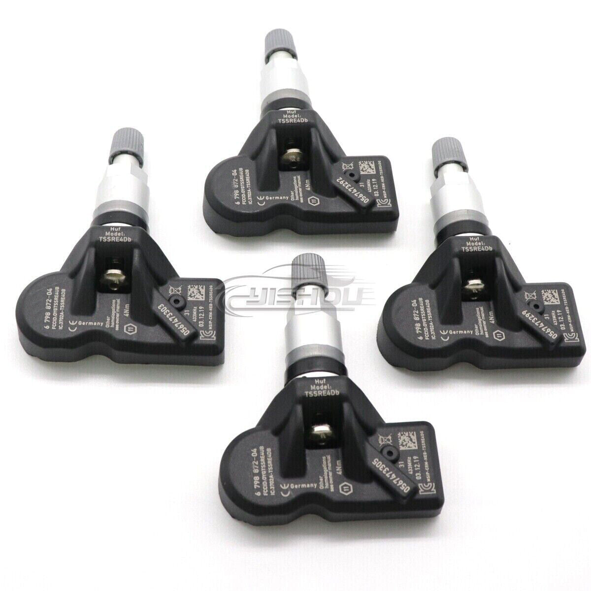 4-piece TPMS tire pressure sensor kit 36106798872 suitable for BMW F30 328i 335i and for Mini R57