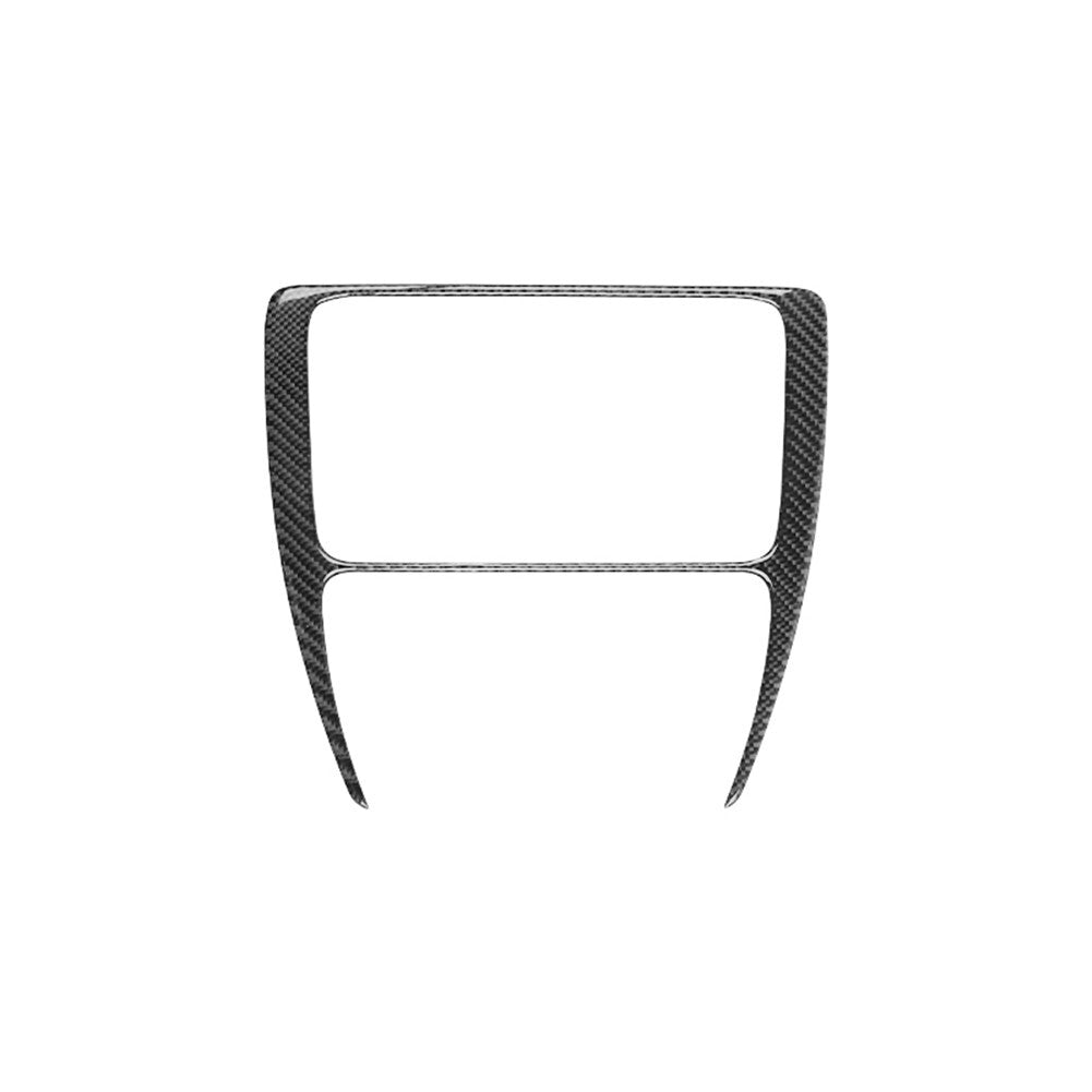Carbon fiber center console frame trim for Volkswagen for Jetta sedan 2011-2014