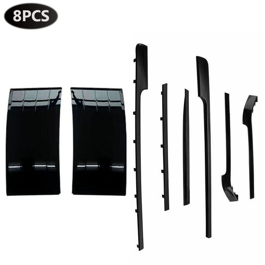 Door Side Body Vents Molding Trim Strip Kits Fit for Range Rover 2013-2022 Black