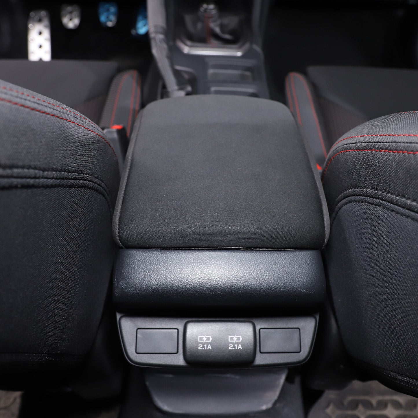 ABS carbon fiber air conditioning blade trim cover suitable for Toyota Tacoma 2011-2015
