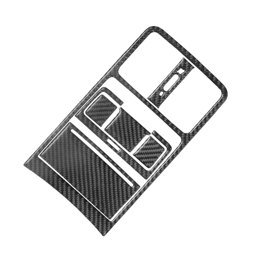7Pcs Carbon Fiber Rear Air Vent Cover Trim for Volkswagen for Passat 2006-2011