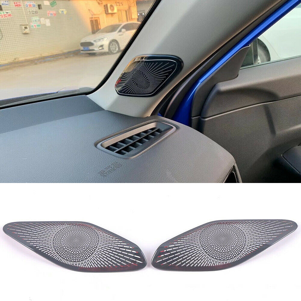 2022-2023 for Honda for Civic Inner A-pillar Speaker Horn Cover Molding Trim S.Steel