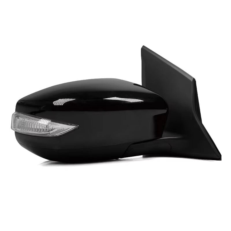 Left Side Door Rearview Mirror Assembly 5PIN Black for Nissan Pulsar 2016-2023