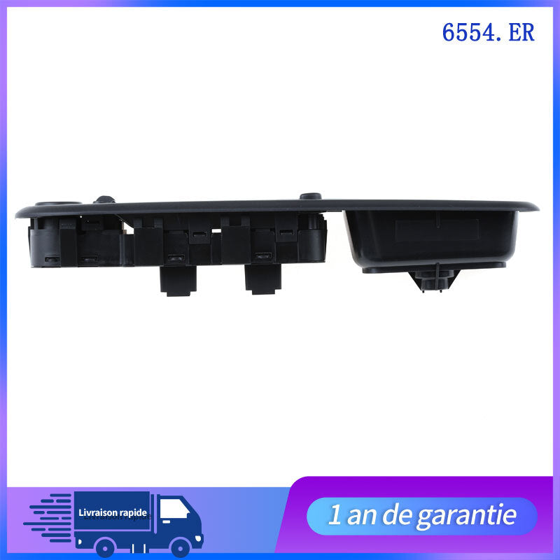 Pour for Peugeot 407 04-11 COMMANDE LEVE VITRE BOUTON 9 PIN 6554.ER 6554ER