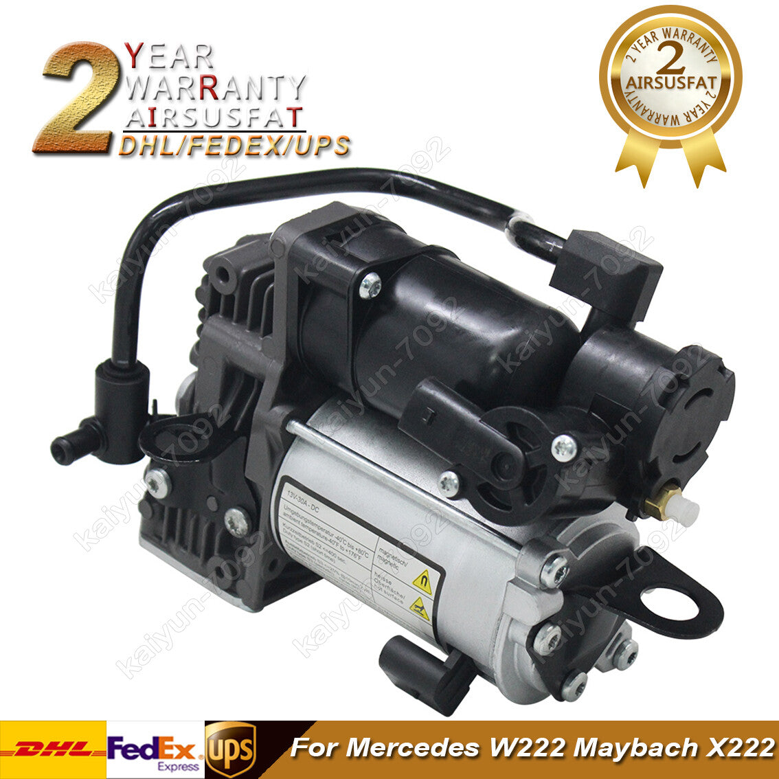 for Mercedes W222 X222 C217 S400 S400L S450 S500 Air Suspension Compressor Pump
