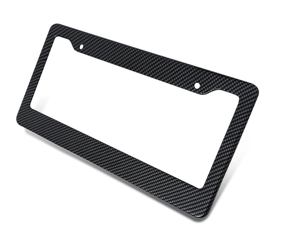 Suitable for Honda license plate frame cover cap rear boot trunk black carbon fiber