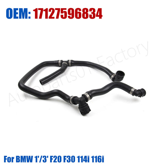 17127596834 Radiator Coolant Water Hose for BMW 1'/3' F20 F30 114i 116i
