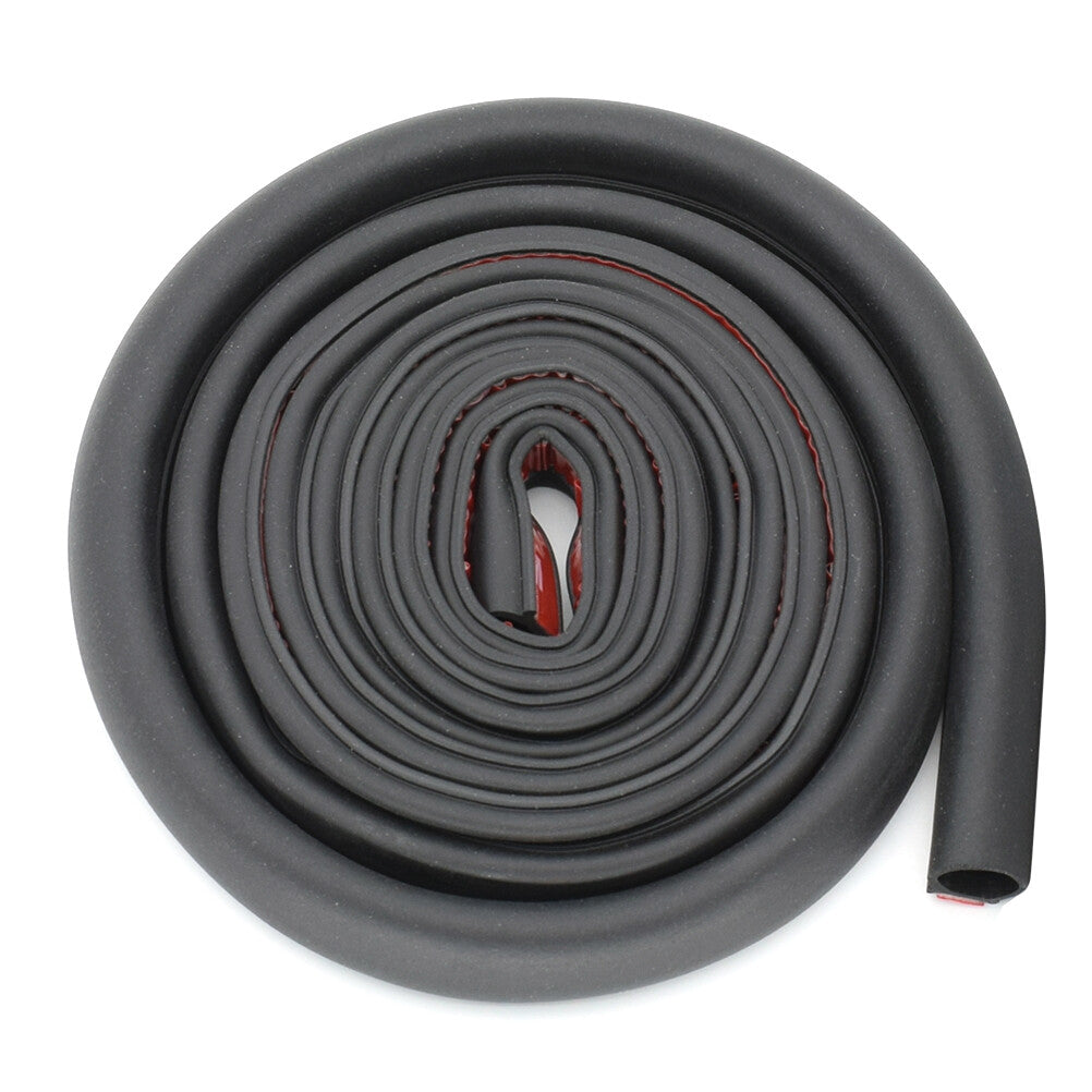 2m D - type car door gasket rubber seal self-adhesive sealing tape car door window