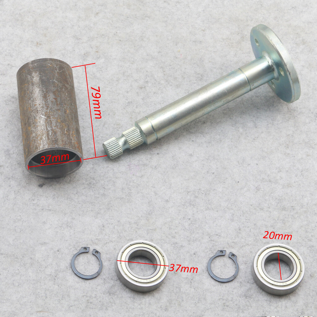 Complete Steering Rack  Pinion Assembly Tie Rod Ends Go Kart Go Cart ATV