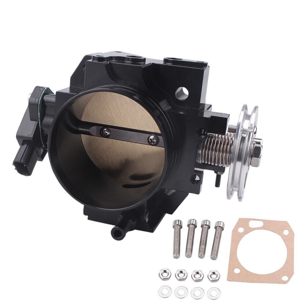 Black Ultra Series Street K20 K24 Intake Manifold+70mm Throttle Body for Honda