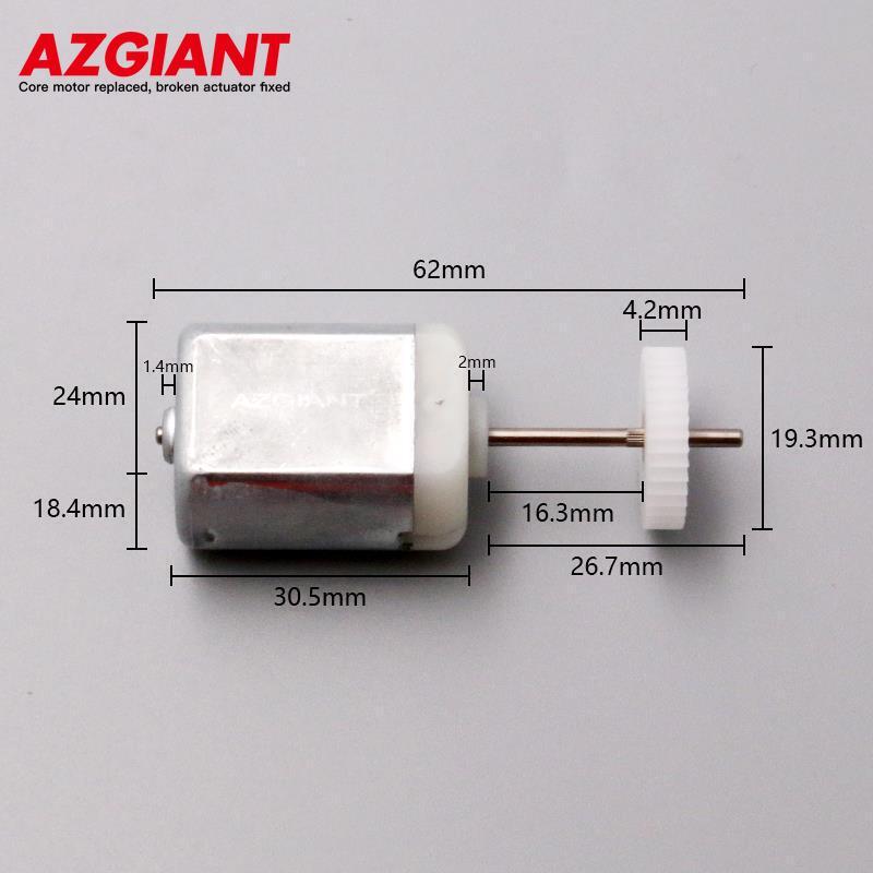 12V DC automotive door lock actuator motor 6X1837013H suitable for Skoda Octavia I MK1 1996-2004