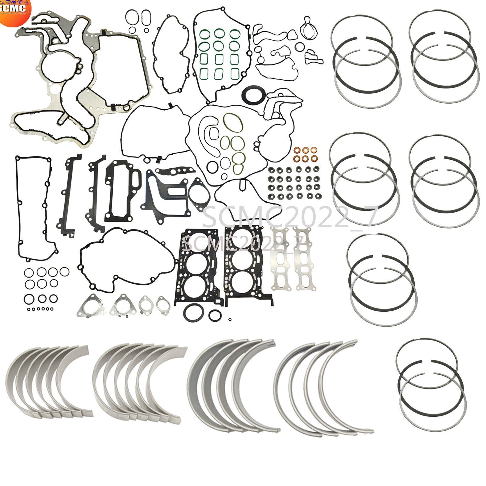 Engine Overhaul Gasket Kit for VW Touareg for Audi A4 A5 A6 Q5 Q7 3.0 TDI CLAB CDUC