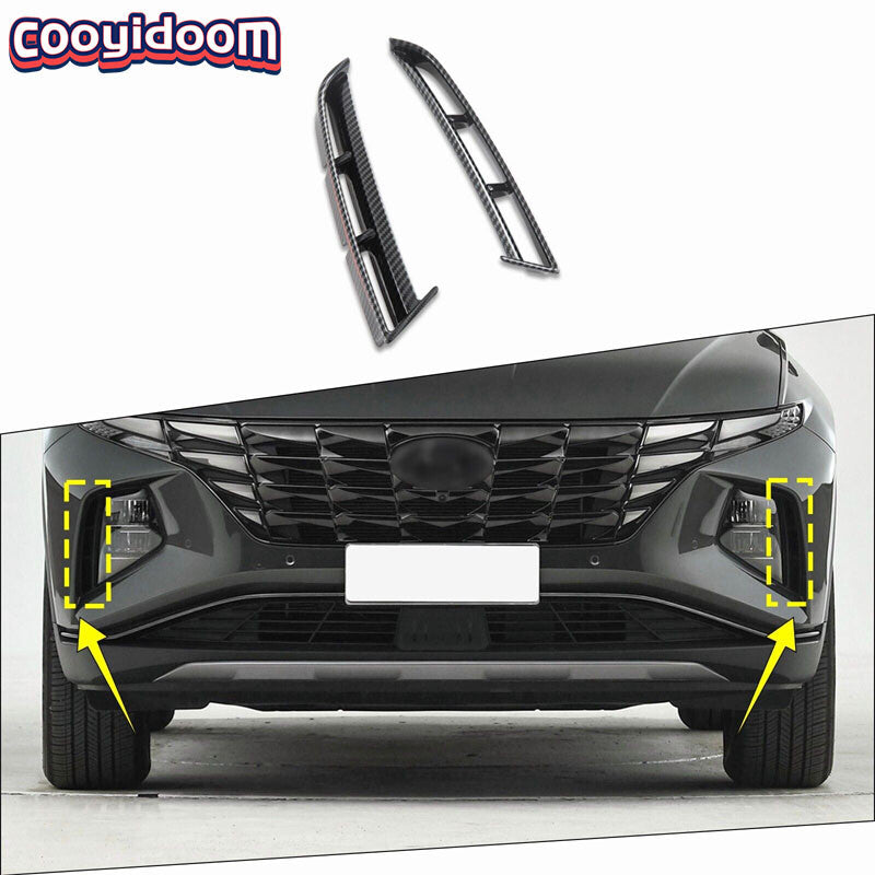 Front fog light brow grille trim for 2022 and 2023 for Hyundai for Tucson
