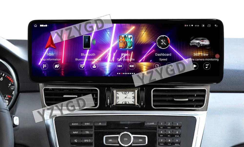 for Mercedes for Benz ML GL W166 X166 2012-2015 Stereo GPS CarPlay Car Radio Screen