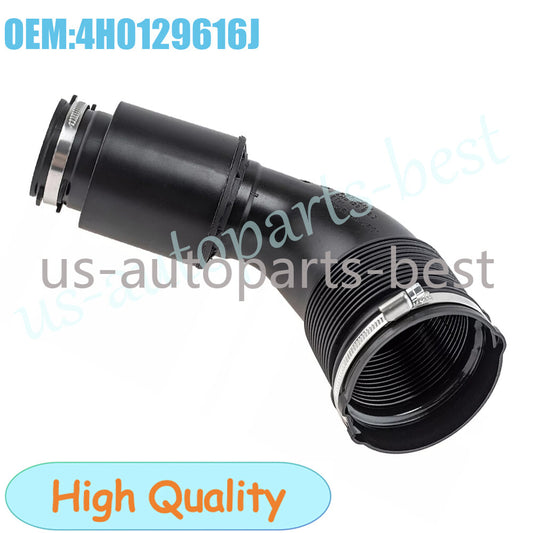 New Right Side Engine Air Intake Hose for Audi for A8 D4 S8 Quattro 4.0T 4H0129616J