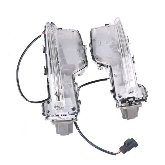 Left +Right Front Bumer Fog Light Lamp Clear LED for Volvo S60 2014-2018