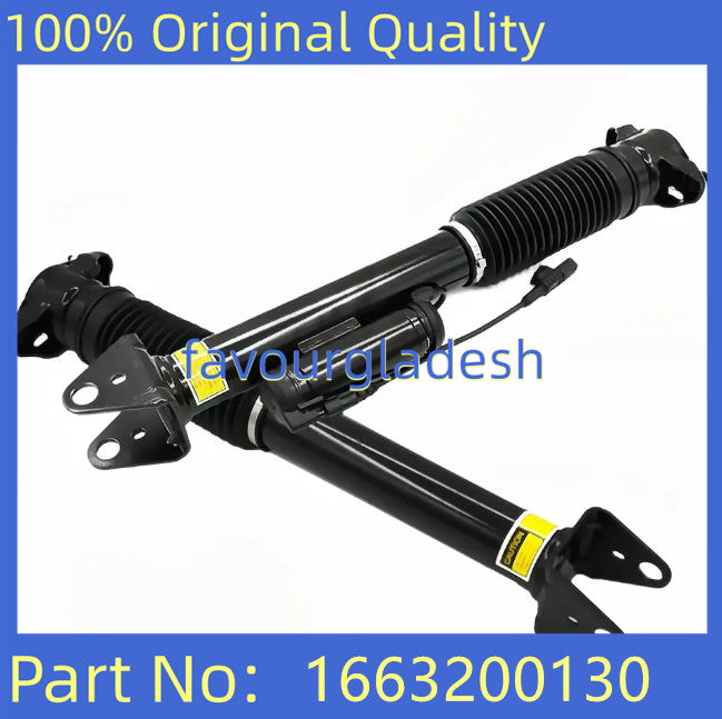 2PCS Rear Air Suspension Shock for Mercedes W166 X166 ML350 550 W/ADS 1663200130