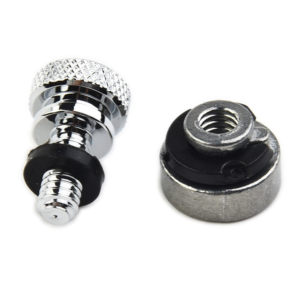 For- for Harley Touring Street Glide Chrome Rear Fender for Seat -Bolt Screw Mount Nut Kit