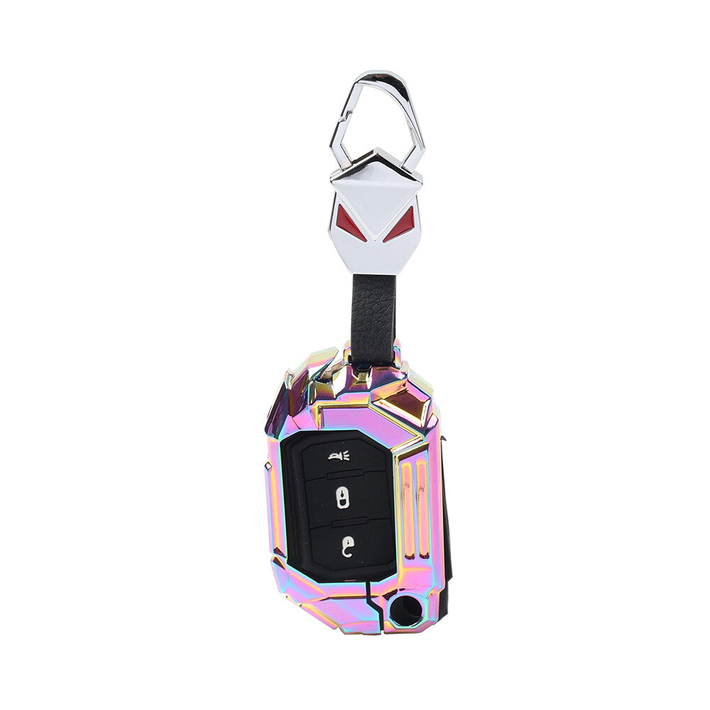 for Smart Keyless Remote Key Fob Cover for Jeep for Wrangler 2018-24 Gladiator 20-24