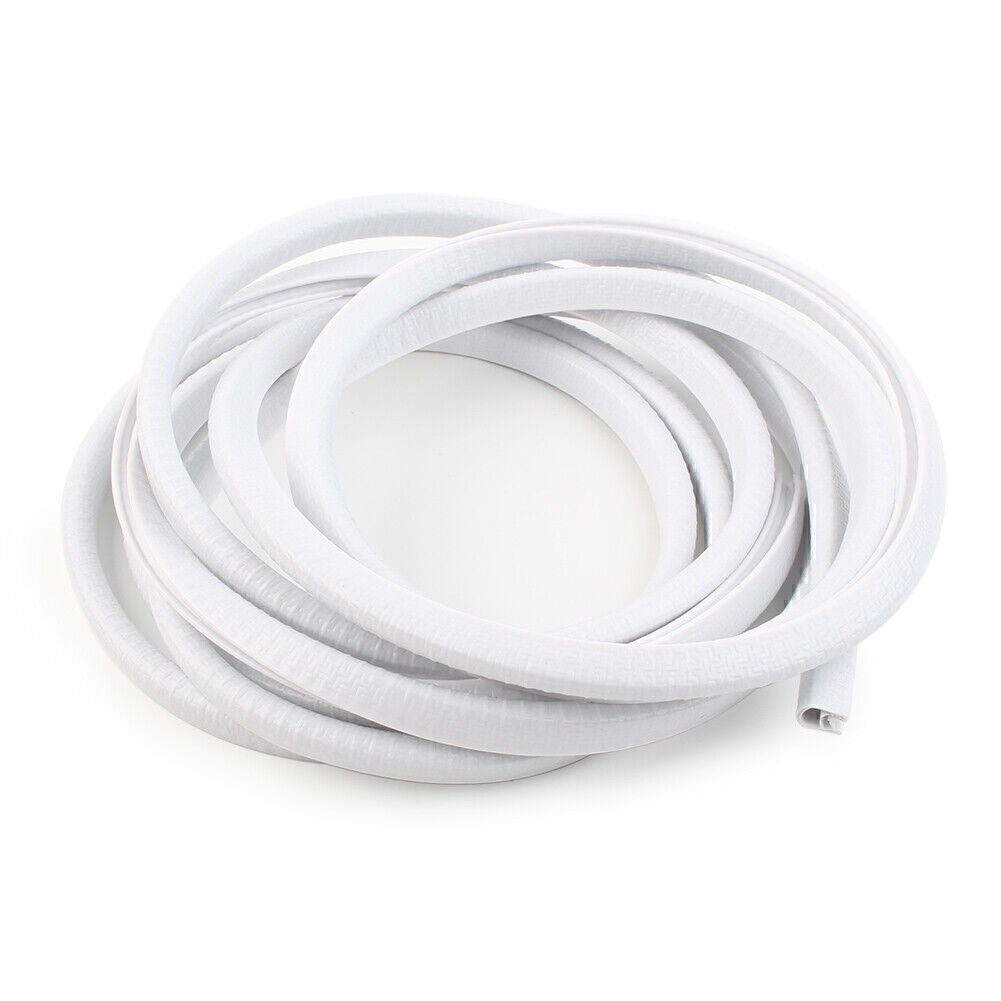 10ft Universal Door Trim Edge Lock Guard Moulding Rubber Seal Strip Protect