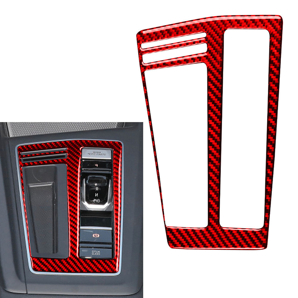 Schaltung Panel Rahmen Abdeckung Trim f¨¹r for Volkswagen for Golf 8 MK8 2021-23 Rot RHD