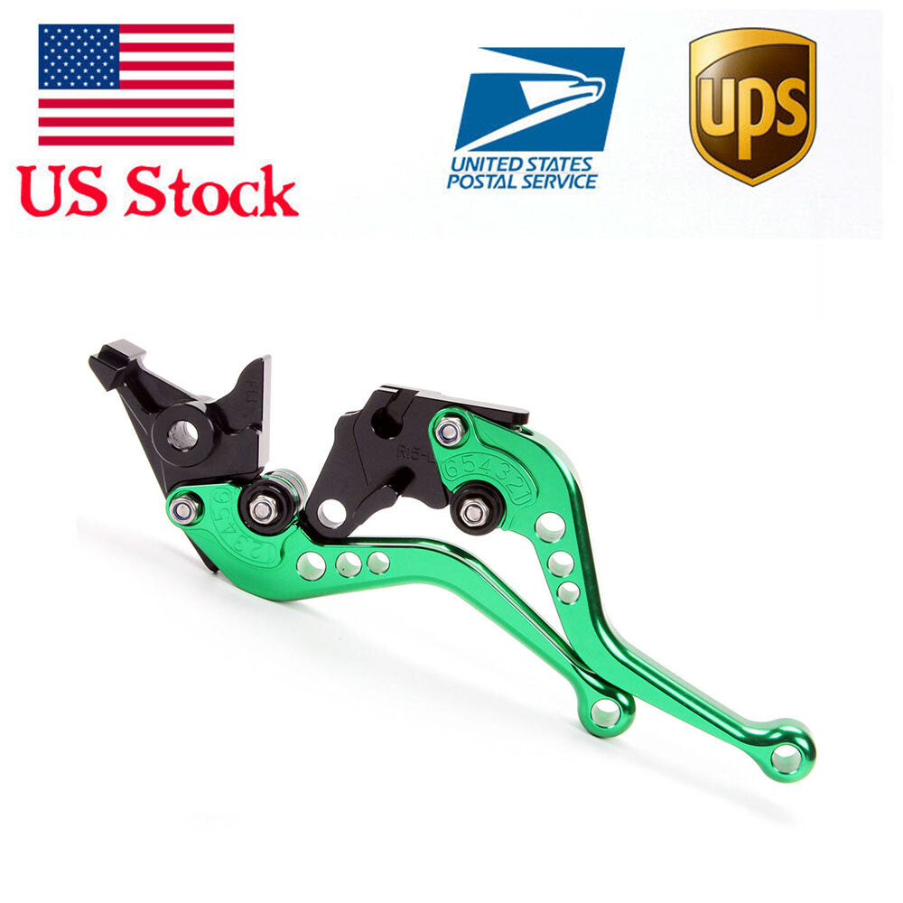 US CNC Short brake clutch levers for Kawasaki Z750 2007-2012 Z800 2013-14-2016