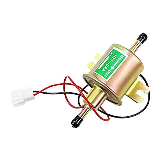 12V Low Pressure Universal Heavy Duty Gas Diesel Inline Electric Fuel Pump