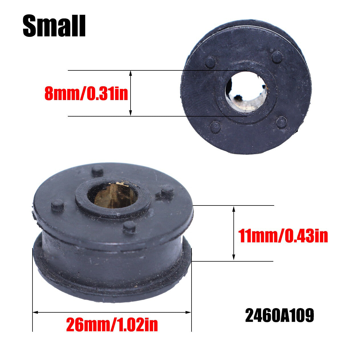 4X Bushing for Toyota for Corolla E120 2007 Manual Shift Shifter Cable Bushings