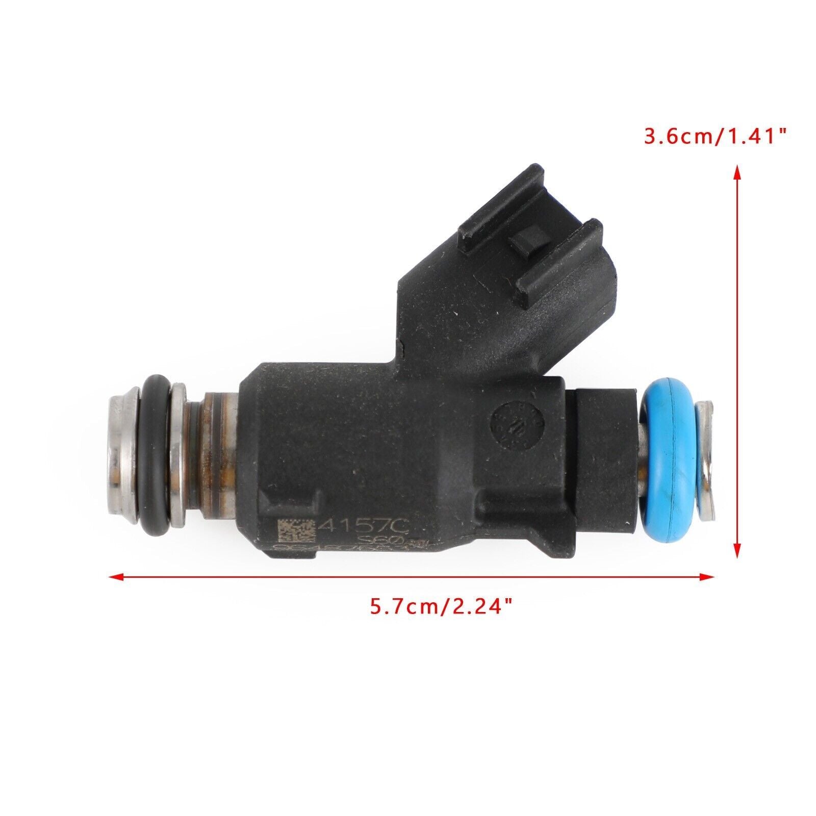 4 Fuel Injectors Fit for Chevrolet Aveo Aveo5 06-08 for Pontiac Wave Wave5 96487553
