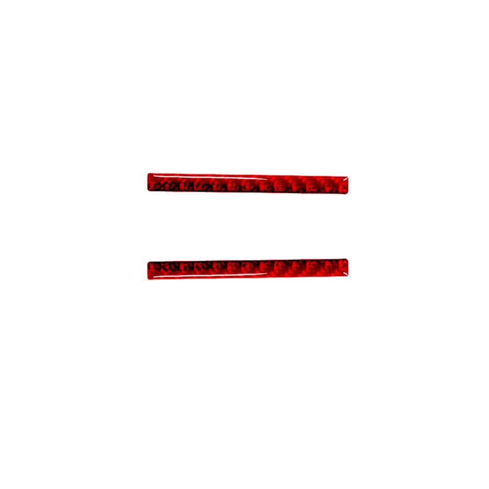Red Carbon Fiber Display Frame Side Trim for Lexus RC300 350 200T 2015-2020