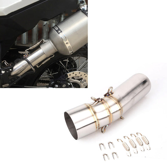 Slip On Exhaust Pipe Link Muffler Silencers for BMW F650GS F700GS F800GS F800GT