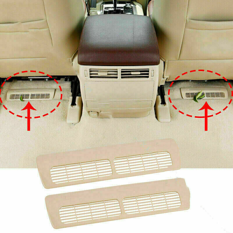 for TOYOTA for Land Cruiser LC200 2013-21 ABS for Seat Air Vent Air Outlet Dust Cover 2X