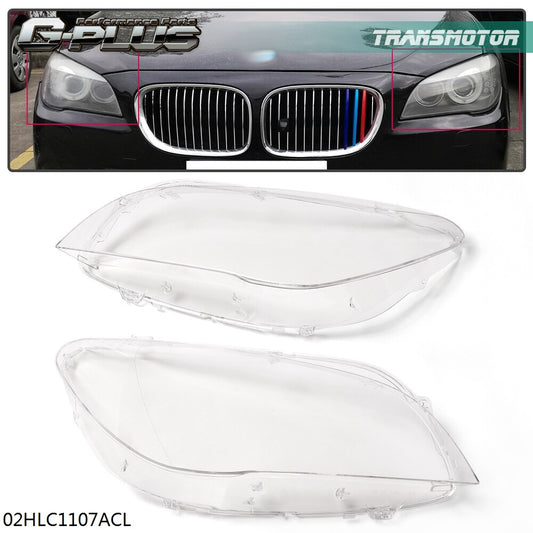 Replacement headlight lens suitable for BMW F02, F01, 740i, 740Li, 750i, 750Li, 760i- (models from September 15th)